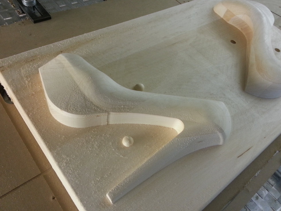Moule non métallique usiné par CNC-Concept